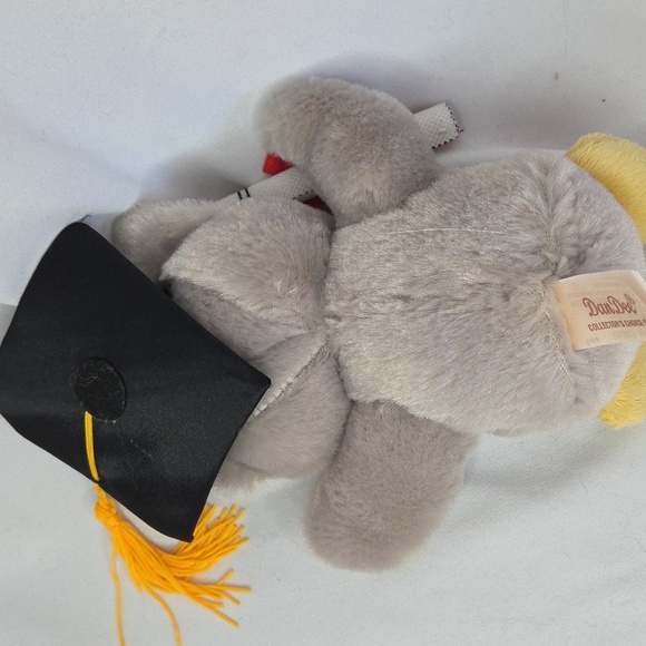 Graduation Owl plush Dandee bird cap with diploma Grad Gift 7" - Picture 10 of 11